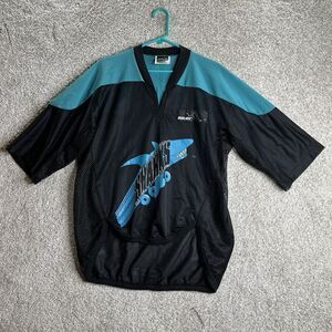 Vintage San Jose‎ Sharks Bauer Roller Hockey Jersey Mens XL RARE